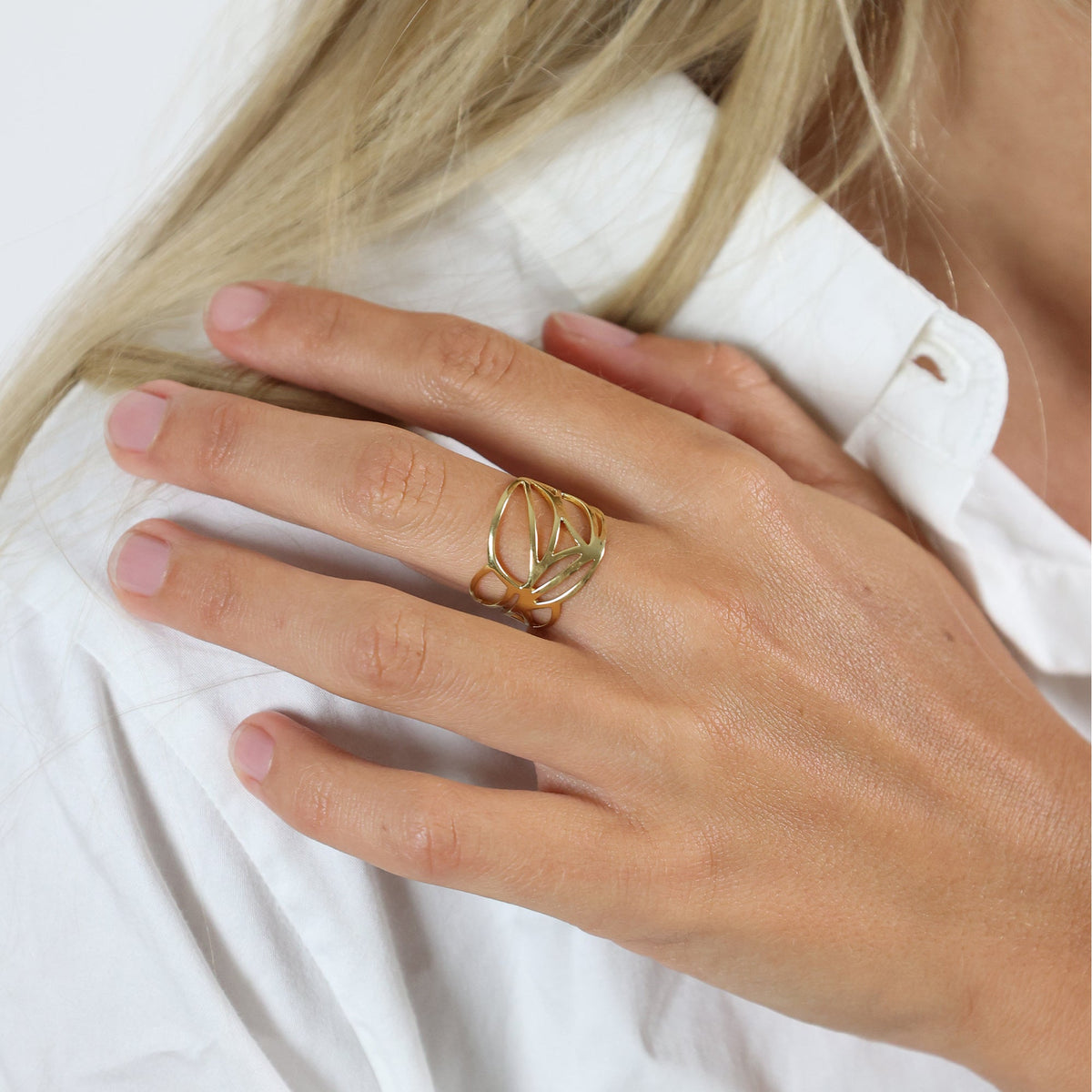 Ring 8 Karat Guld
