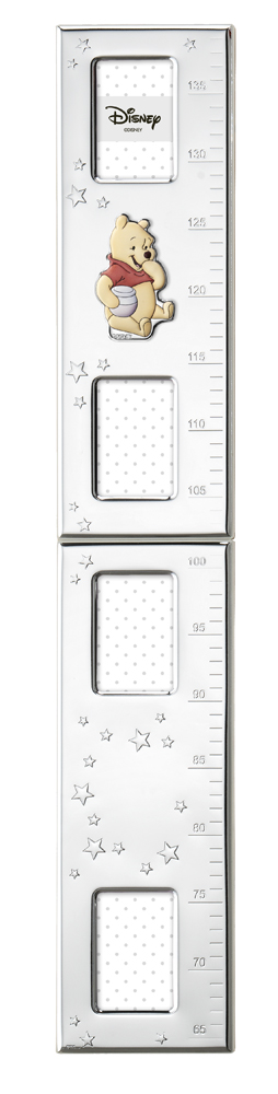 Disney Peter Plys målebånd med stjerner og plads til 4 billeder