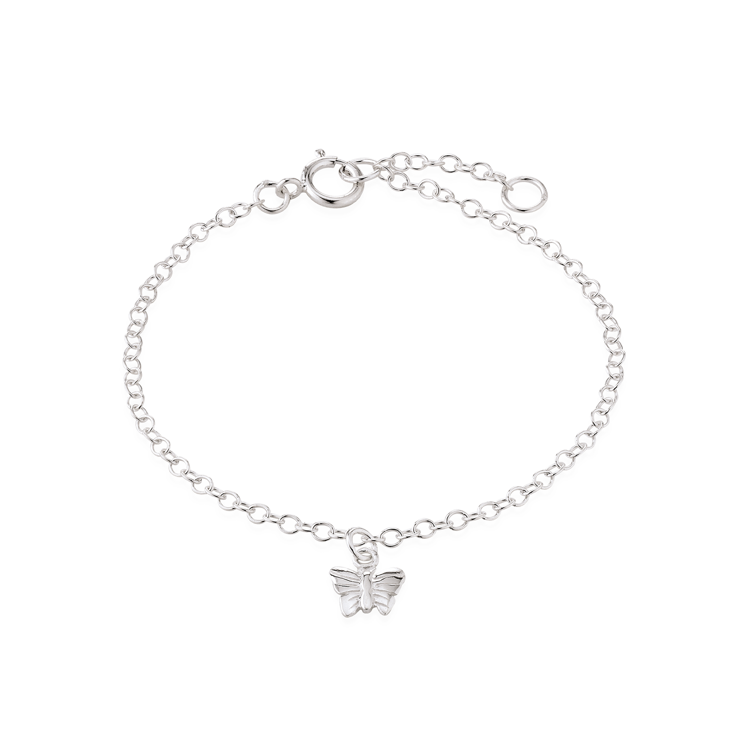 Armbånd til Børn med Sommerfugl Sterling Sølv 14 + 2 cm