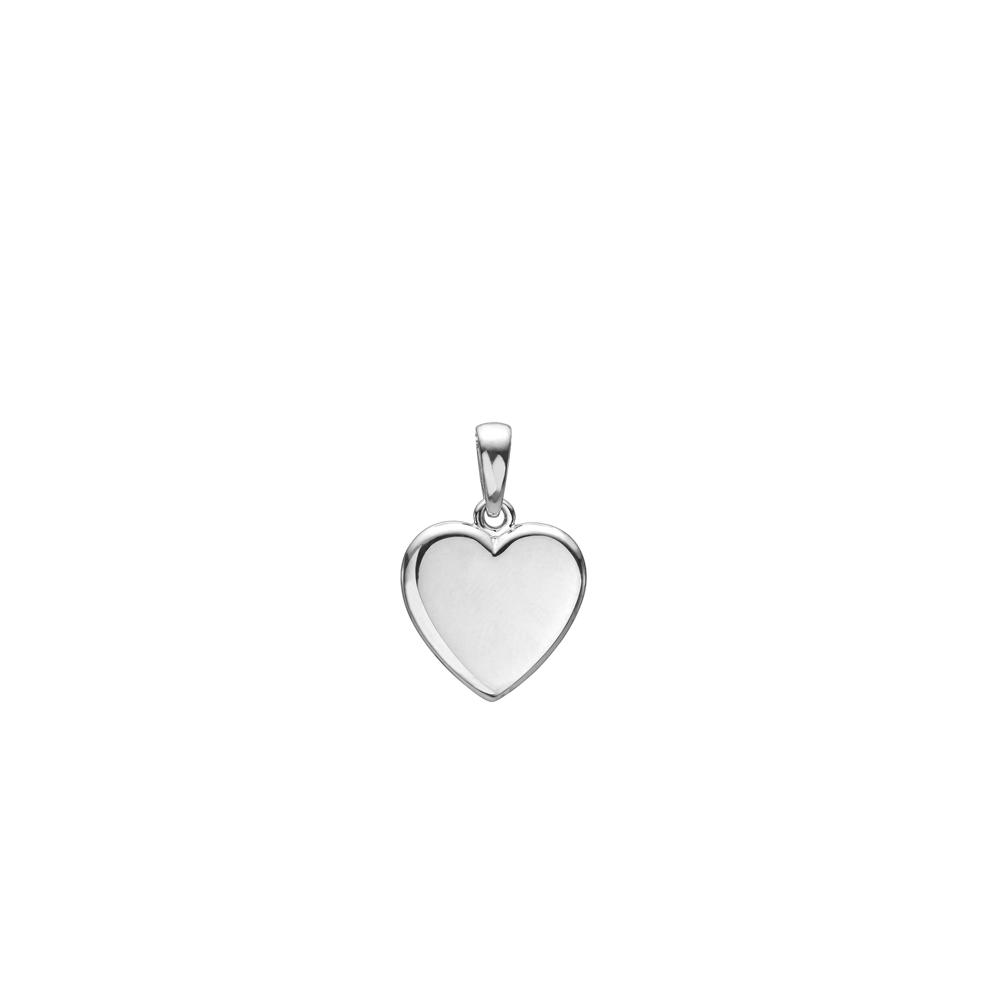 Hjerte Vedhæng Sterling Sølv 11,5 x 13 mm