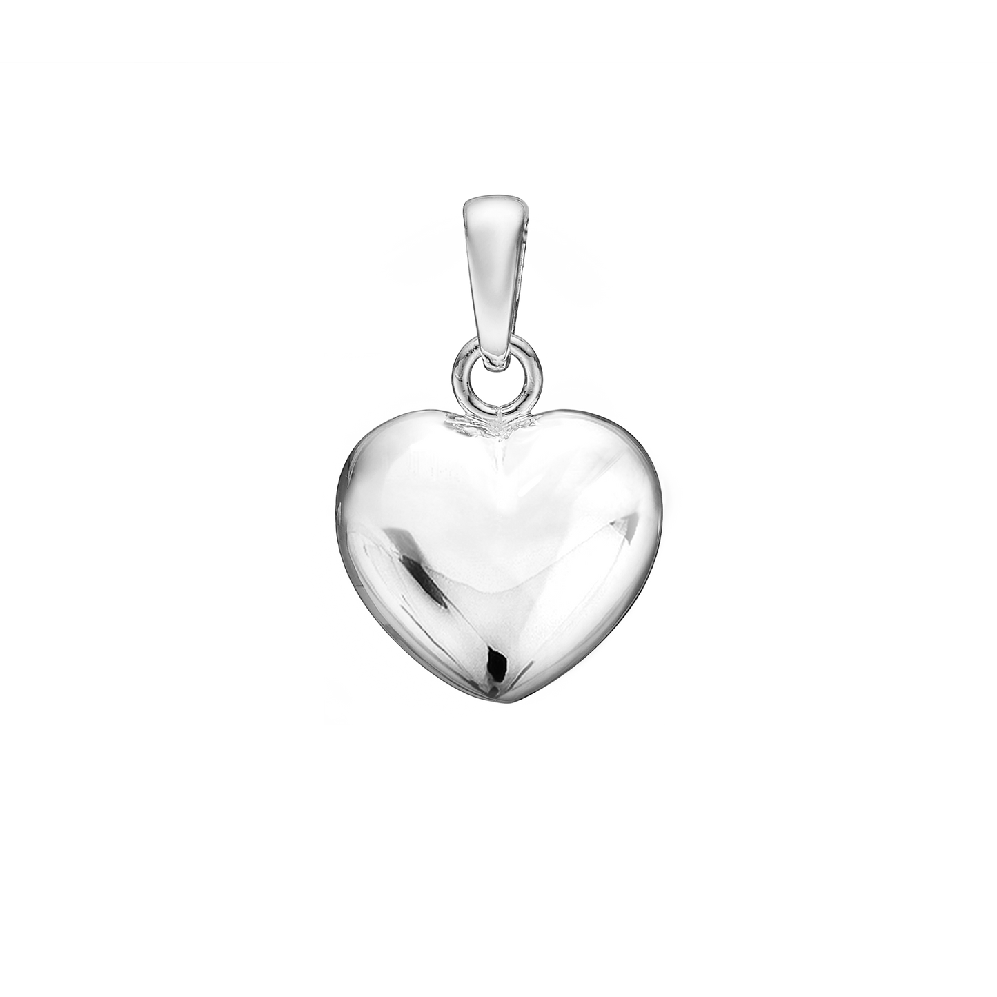 Hjerte Vedhæng Sterling Sølv 19 x 20 mm