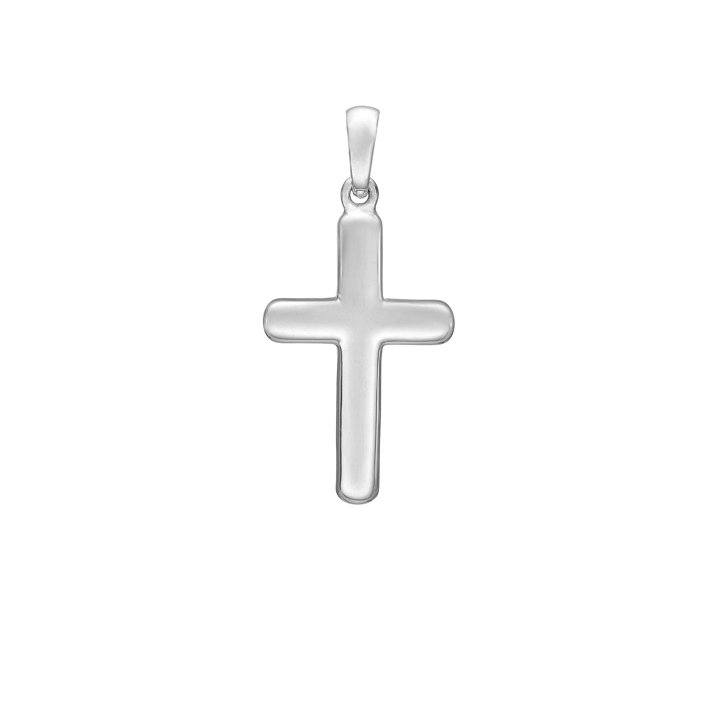 Kors Vedhæng Sterling Sølv 14 x 21,5 mm