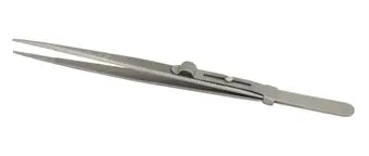 Pincet med lås til diamanter og ædelsten