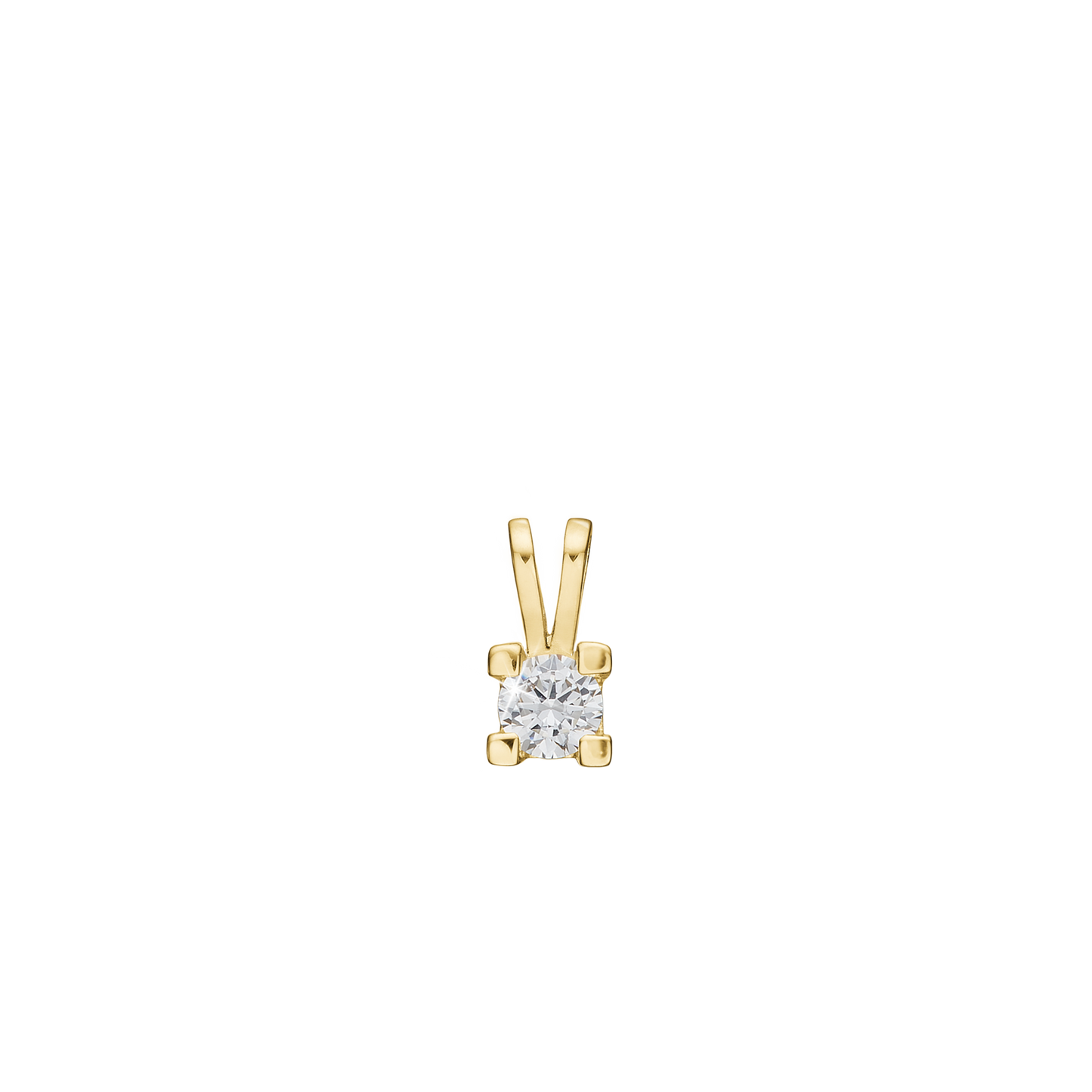 Eternity Vedhæng 14 Karat Guld Med 0,30ct W/SI Diamant