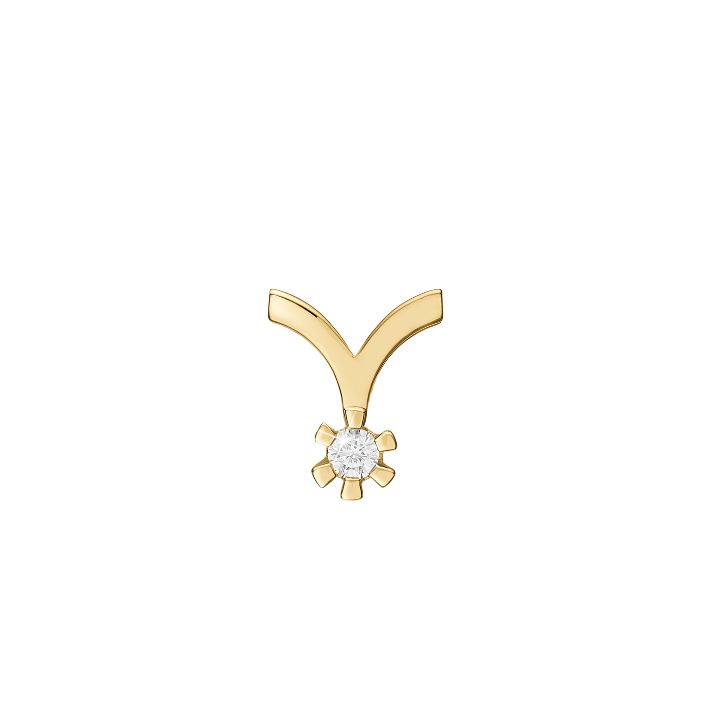 Eternity Vedhæng 14 Karat Guld Med 0,25ct W/SI Diamant