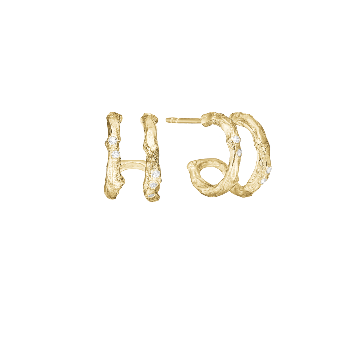 Creoler Forest Forgyldt Sterling Sølv