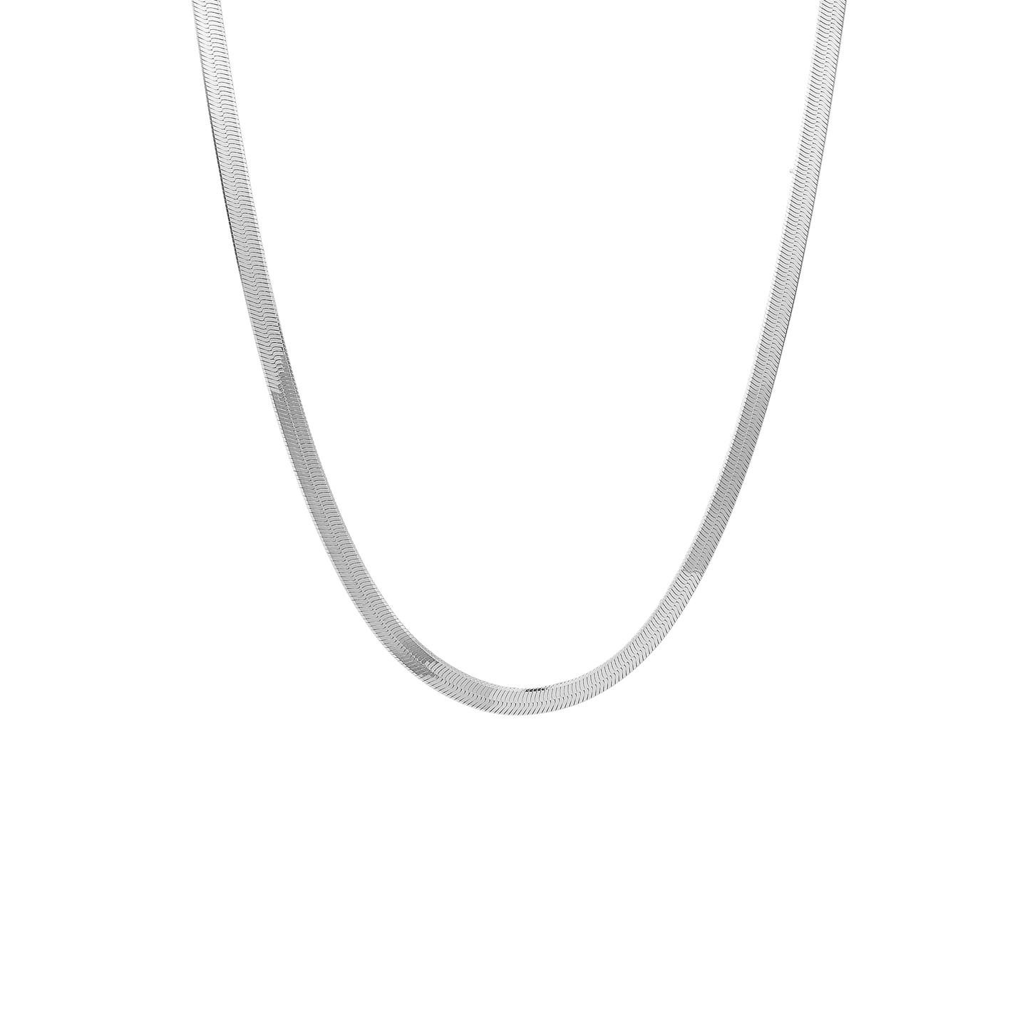 Halskæde Panzer Sterling Sølv 45 cm