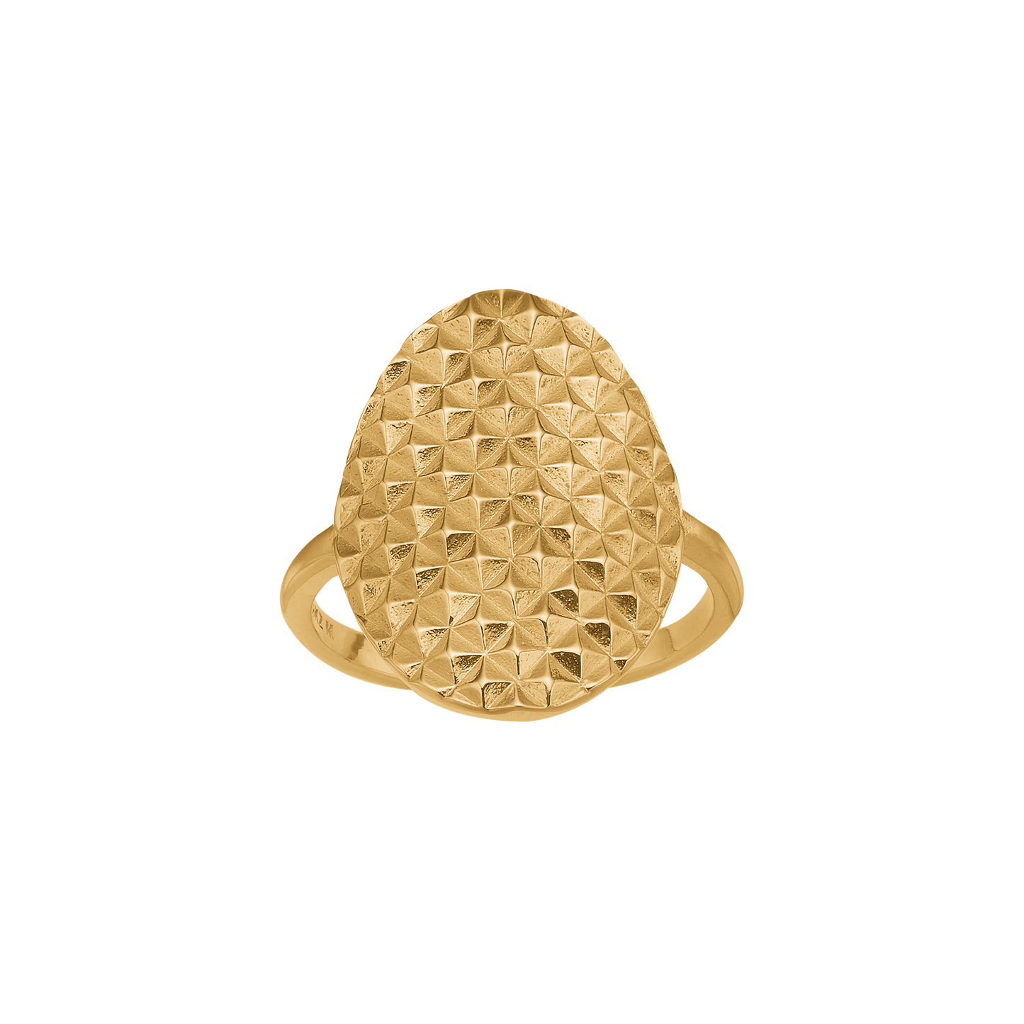 Ring Enjoy Today Forgyldt Sterling Sølv