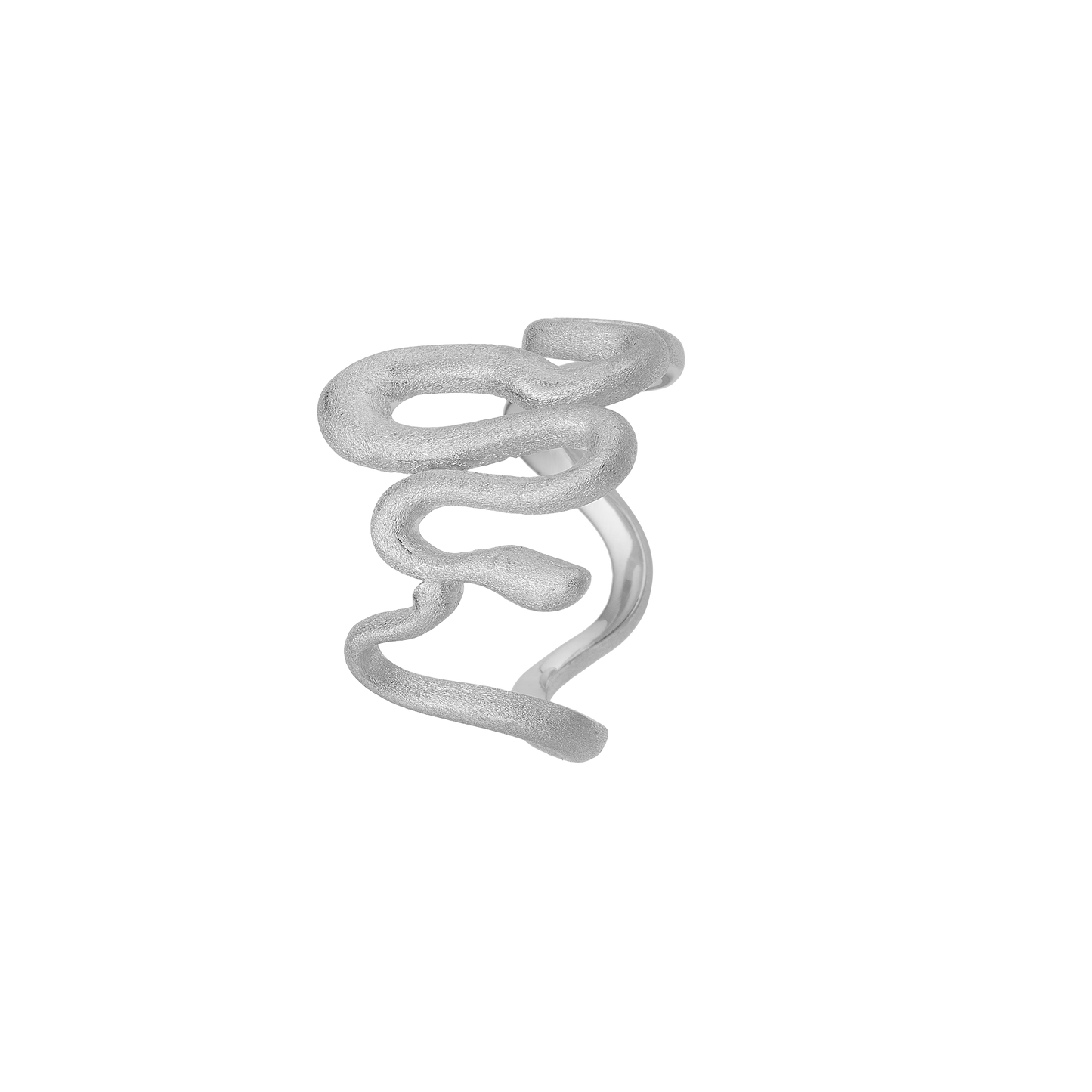Ring Snake Sterling Sølv
