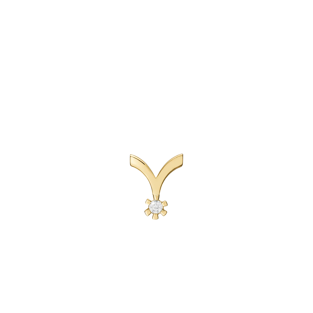 Eternity Vedhæng 8 Karat Guld Med 0,03ct W/SI Diamant