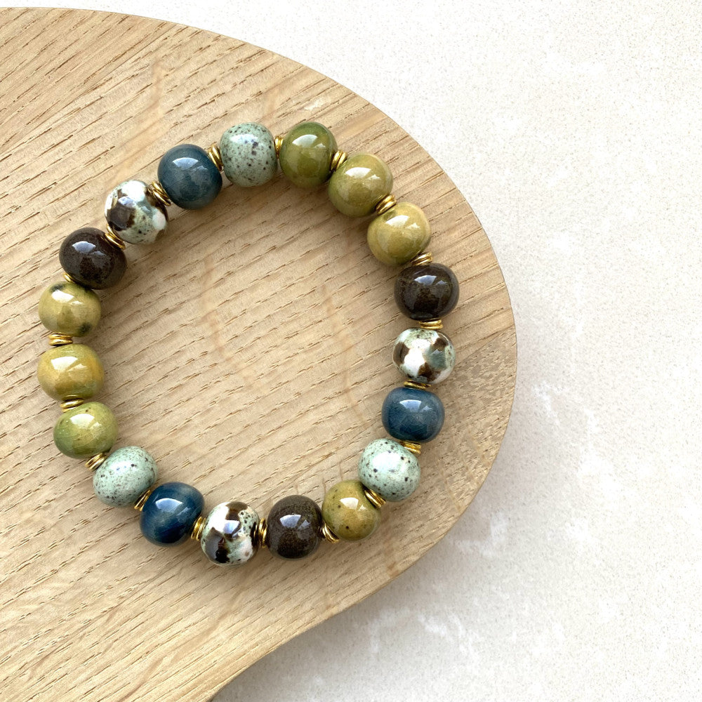 Perlearmbånd elastik - Tatu