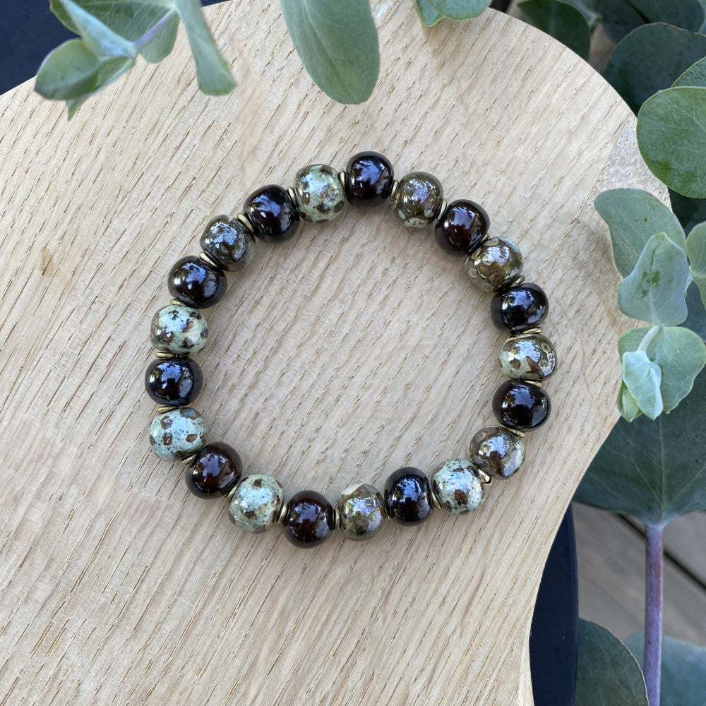 Perlearmbånd elastik - Moja