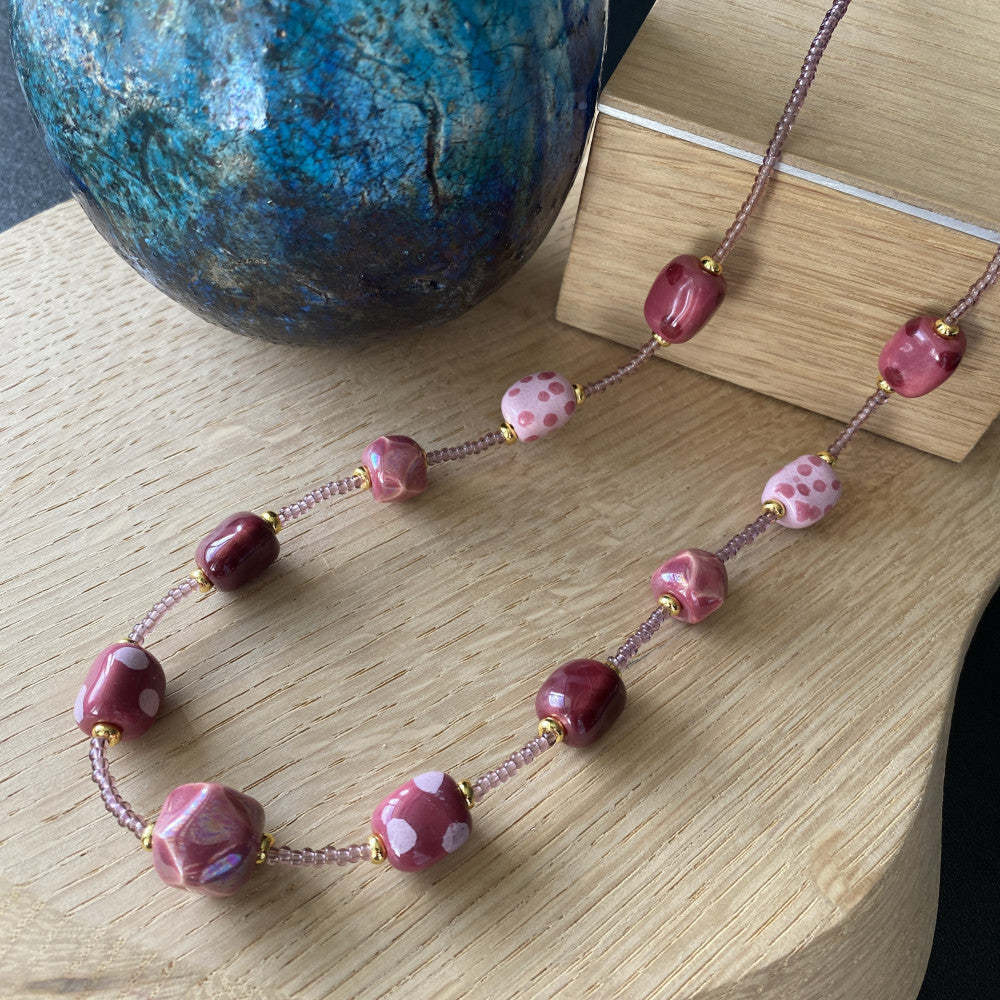 Delicate perlekæde - Pearl