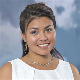 8 kt. guld ørehænger rør på kæde.