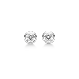 Sølv ørestikker med 6 mm