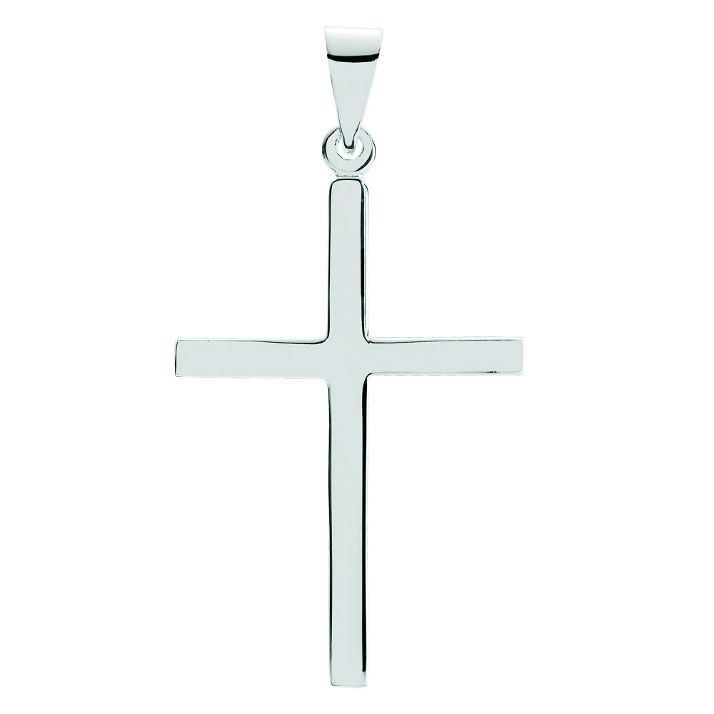 Sølvvedhæng kors stav 32x22mm