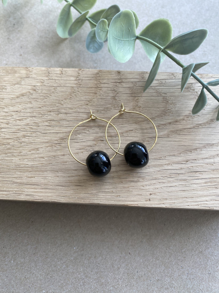 Unika Øreringe - Black