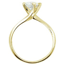 DAGMA, solitaire diamantring, 18 kt, ct 0.40 ct - 1.00 ct.
