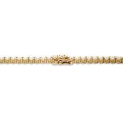 Tennisarmbånd, 18 kt. guld, 4.80 ct. diamanter