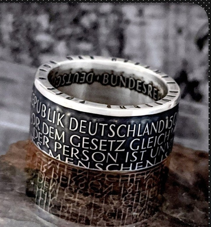 TYSKS, erindringsmønt for 50 årsdagen for deres forfatning, 1999.