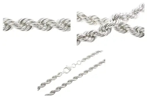 Bjørn Borg armbånd i sølv - 5.5 mm.