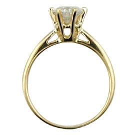 SAGA, solitaire diamantring, 14 kt guld, 0.20 ct - 1.00 ct.