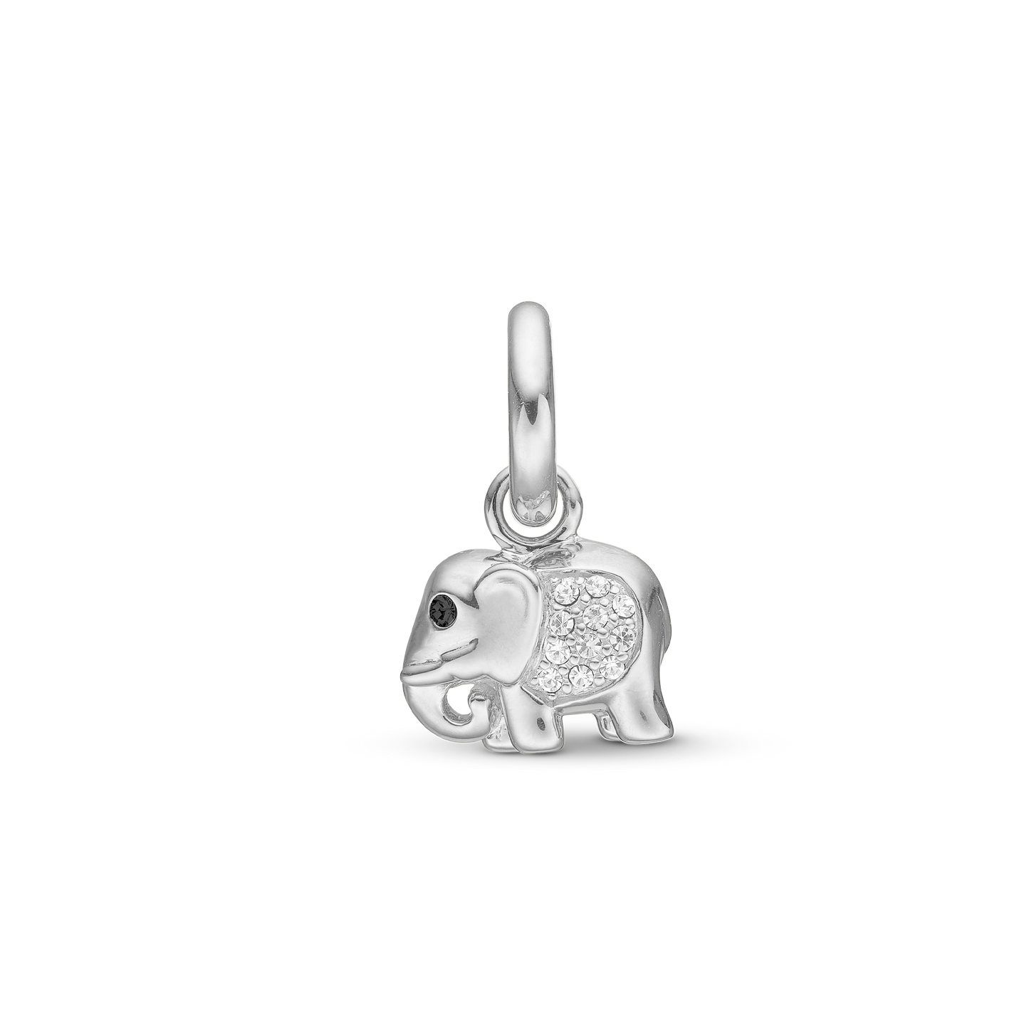 STORY sølv led elefant m/cz