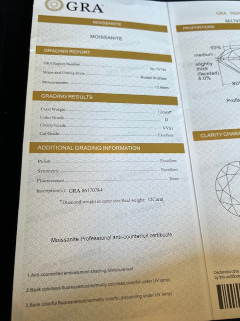 Wong armbånd - sølv belagt med platin - lab. moissanite.