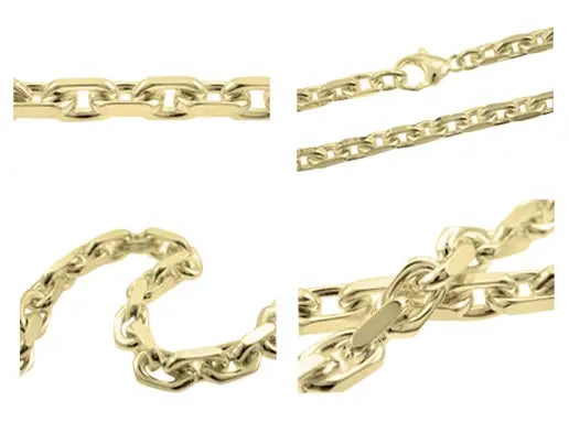 Anker armbånd, 8 karat guld , 2.0 mm.