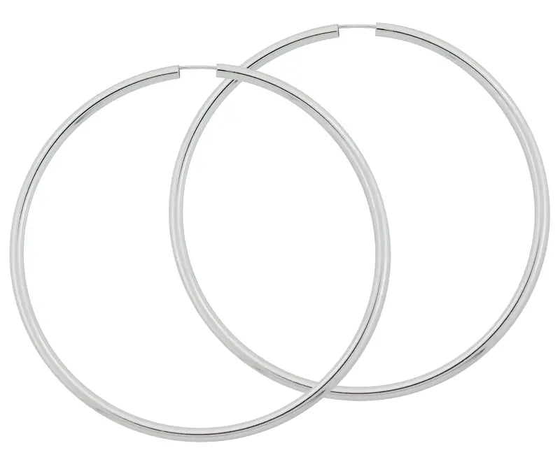 Creoler tykke i sølv 3,0 mm bred