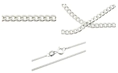 Panser sølvkæde - 1.4 mm.