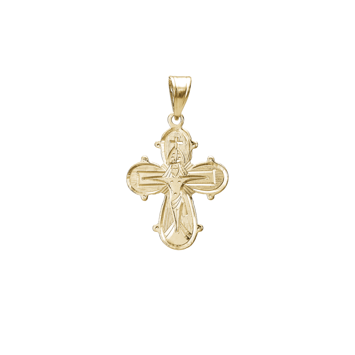 Dagmarkors Vedhæng Forgyldt Sterling Sølv 17 x 20,5 mm