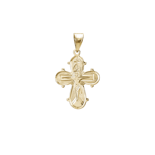 Dagmarkors Vedhæng Forgyldt Sterling Sølv 17 x 20,5 mm