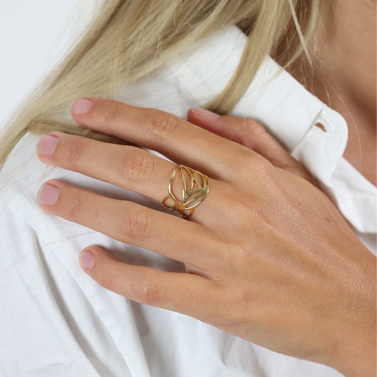 Ring 8 Karat Guld