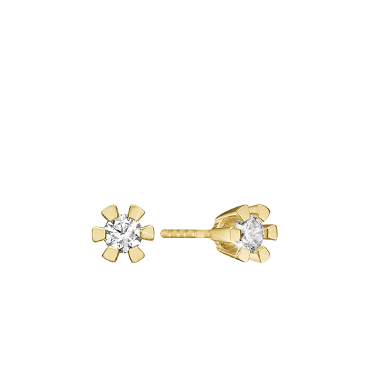 Eternity Ørestikker 14 Karat Guld Med 2x0,40ct W/SI Diamant