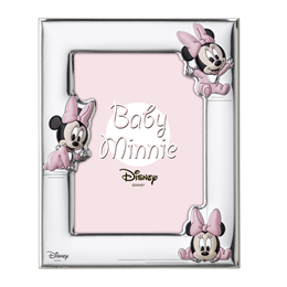Disney 3 baby Minnie fotoramme,Minnie i lyserøde sparkedagter