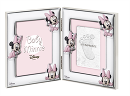 Disney baby Minnie 2 fotorammer - Mål: 9 x 13 cm.