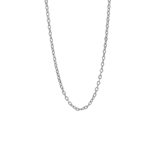 Halskæde Collier Ankerkæde Sterling Sølv 45 cm