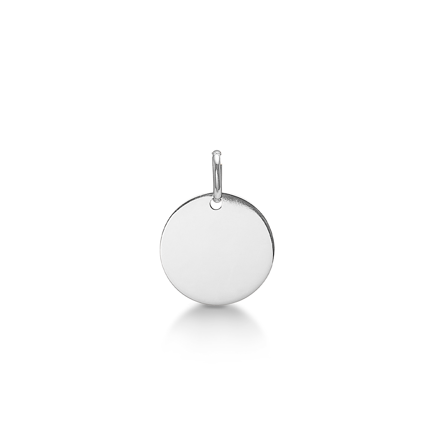 Navneplade Vedhæng Sterling Sølv 17 mm