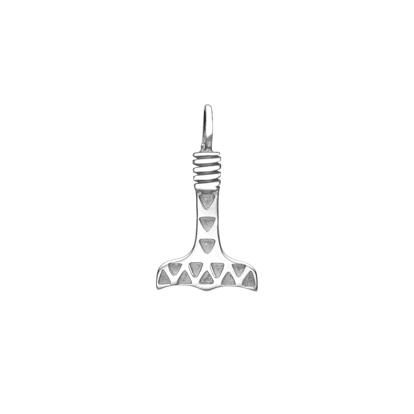 Thors Hammer Vedhæng  Sterling Sølv 14 x 25 mm