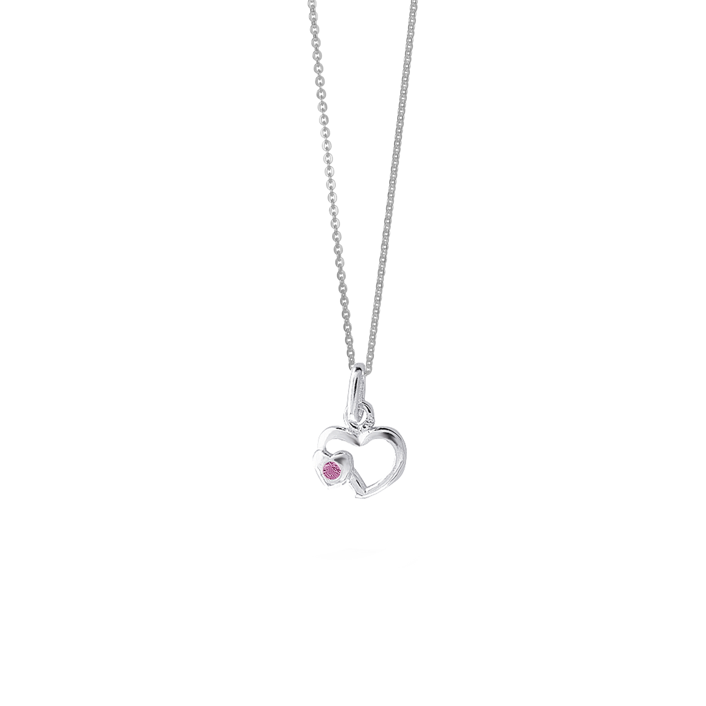 Vedhæng til Børn Pink Sterling Sølv