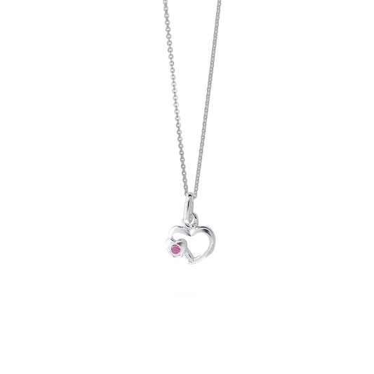 Vedhæng til Børn Pink Sterling Sølv