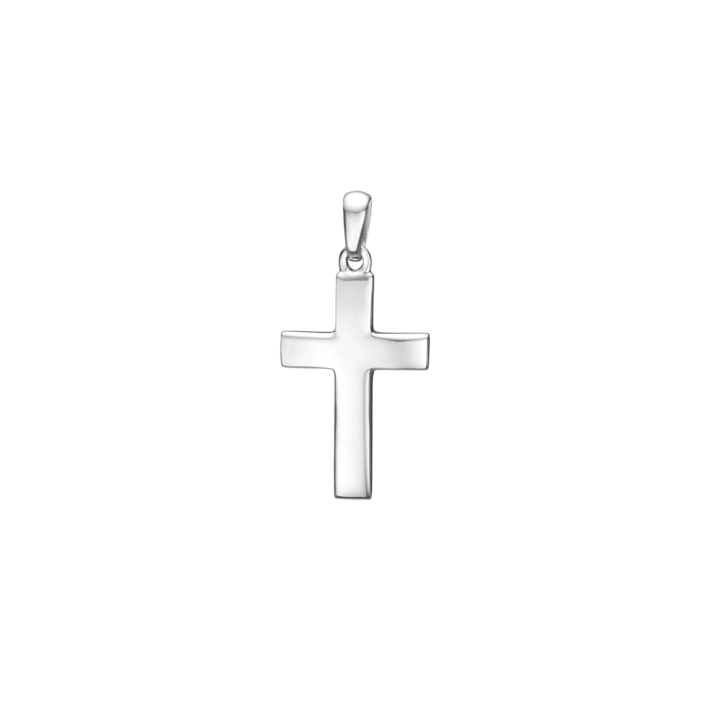 Kors Vedhæng Sterling Sølv 14 x 18 mm