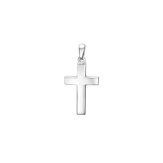 Kors Vedhæng Sterling Sølv 14 x 18 mm