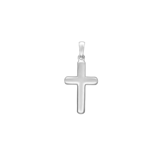 Kors Vedhæng Sterling Sølv 11 x 15,5 mm