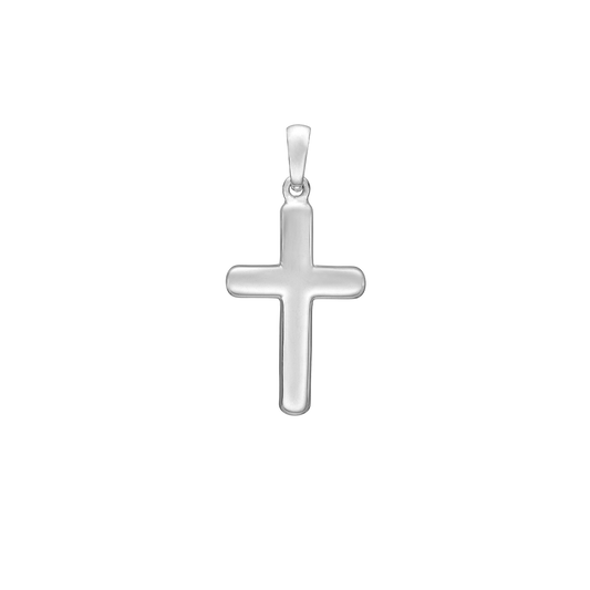 Kors Vedhæng Sterling Sølv 12,5 x 18,5 mm