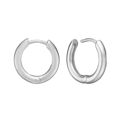 Creoler Sterling Sølv 21,5 mm Med Vippelås Tråd 2,7 mm