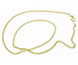 Panser 8 karat guldkæde - 2.1 mm.