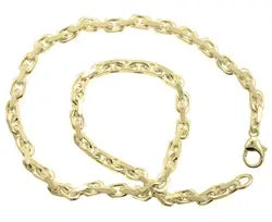 Ankerkæde 8 karat guld til mænd - 4.5 mm.