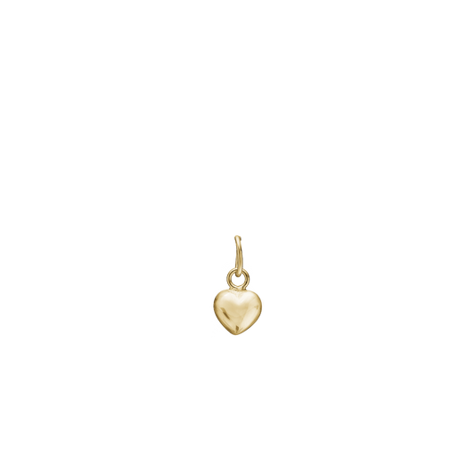 Hjerte Vedhæng 14 Karat Guld 6,5 x 6 mm